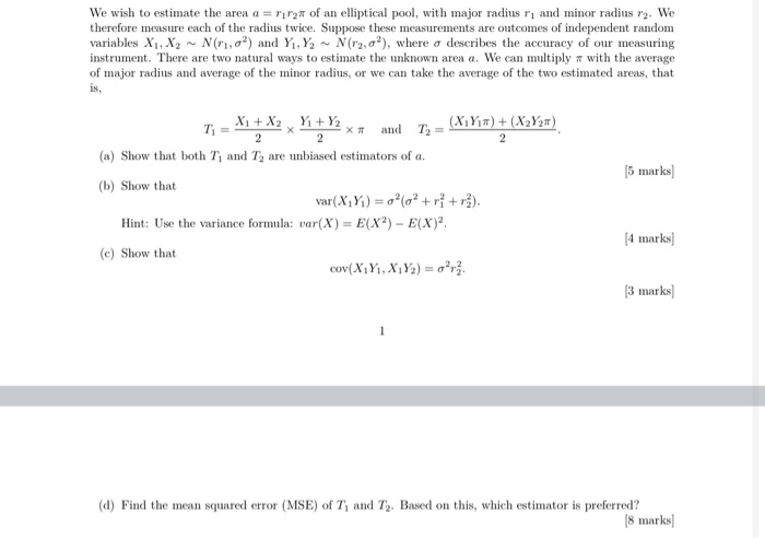 Solved XX and 2 2 2 We wish to estimate the area a = 11 12 | Chegg.com