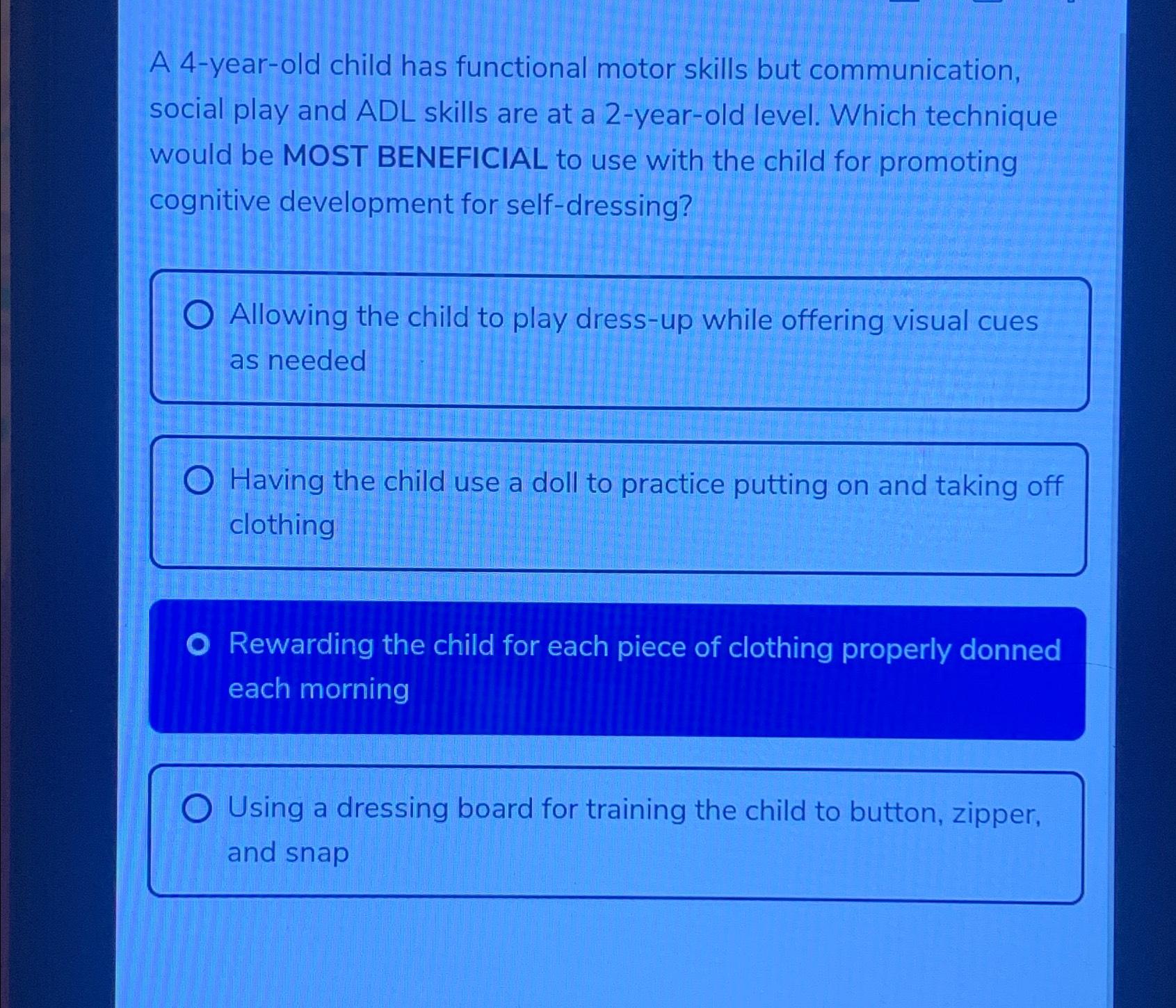 solved-a-4-year-old-child-has-functional-motor-skills-but-chegg