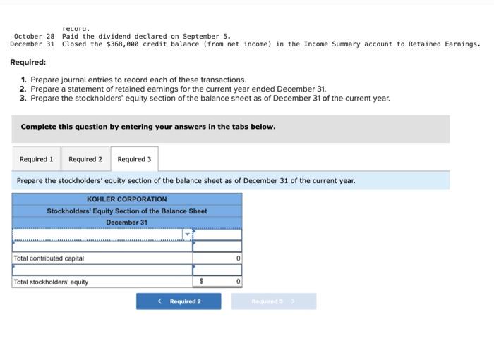 Solved Journal Entry Worksheet 1234 Record The Declaration | Chegg.com