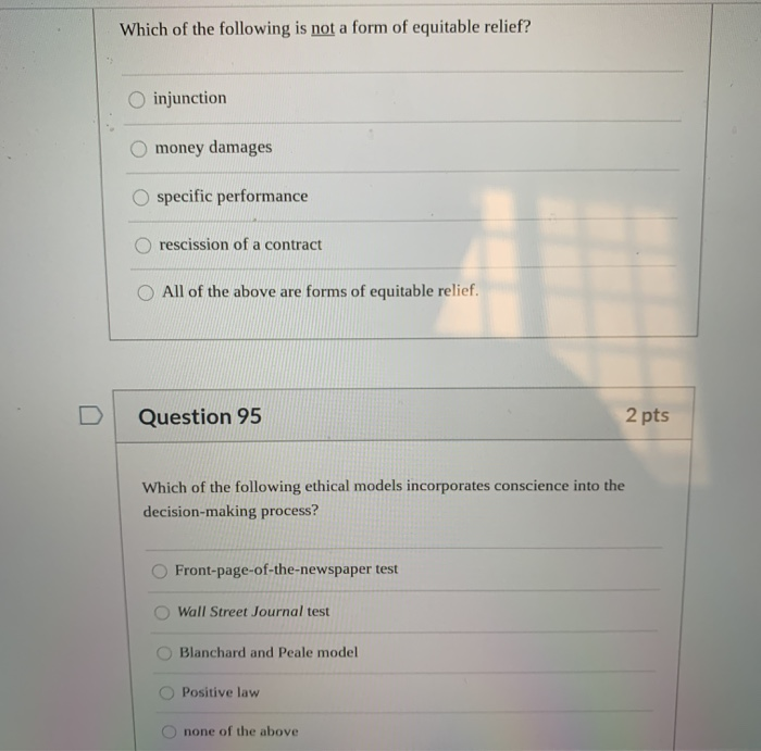 Solved Question 96 2 pts Longarm statutes O give state