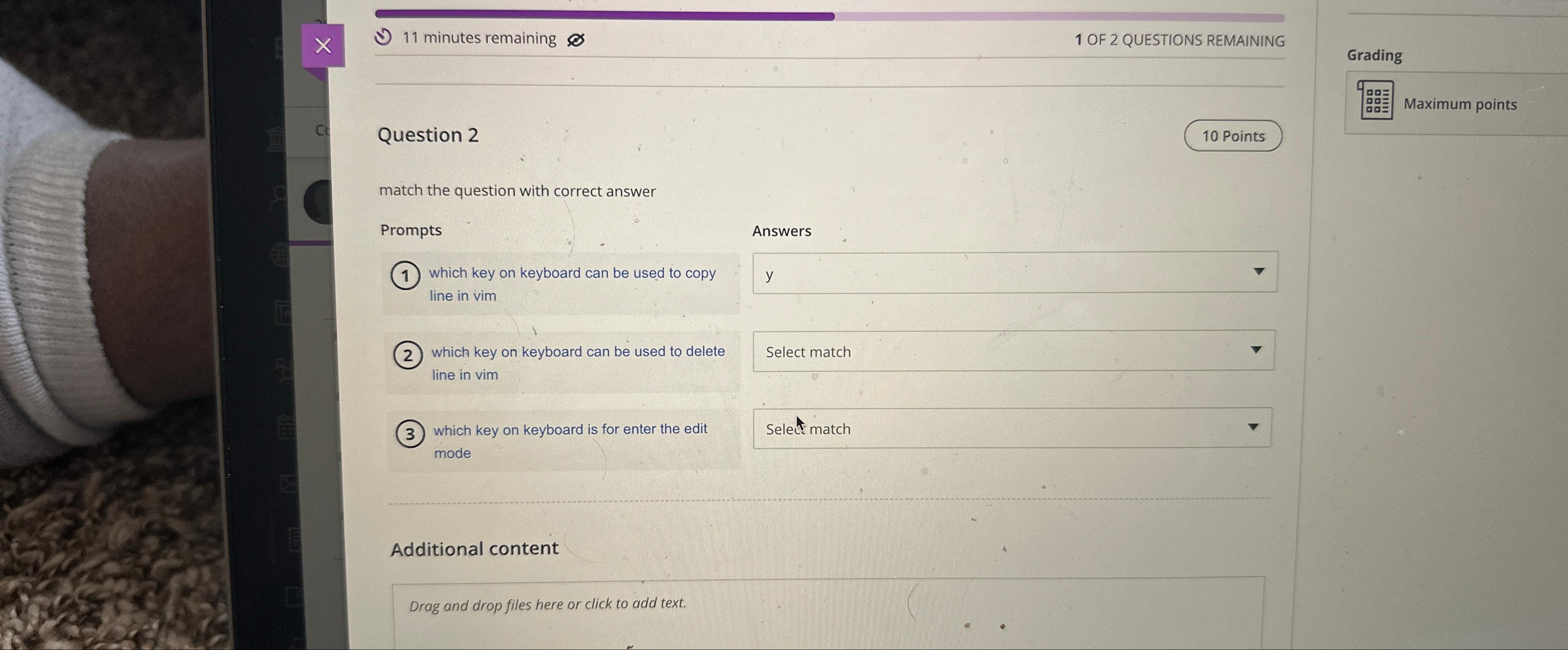 solved-11-minutes-remaining1-of-2-questions-chegg