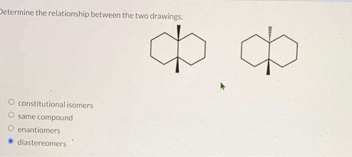 Solved Determine the relationship between the two drawings: | Chegg.com