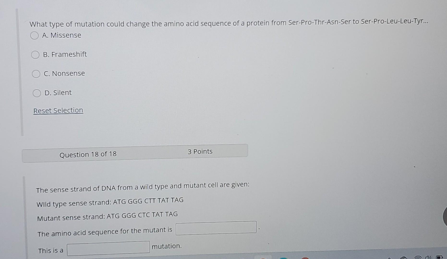 Solved What are the mRNA and amino acid sequence for the | Chegg.com