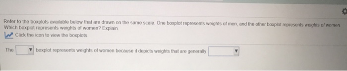 Solved Refer To The Boxplots Available Below That Are Drawn 