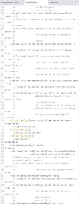 Solved THIS IS C++I just need a working code for the | Chegg.com