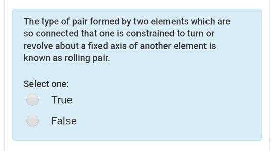 Solved The type of pair formed by two elements which are so | Chegg.com
