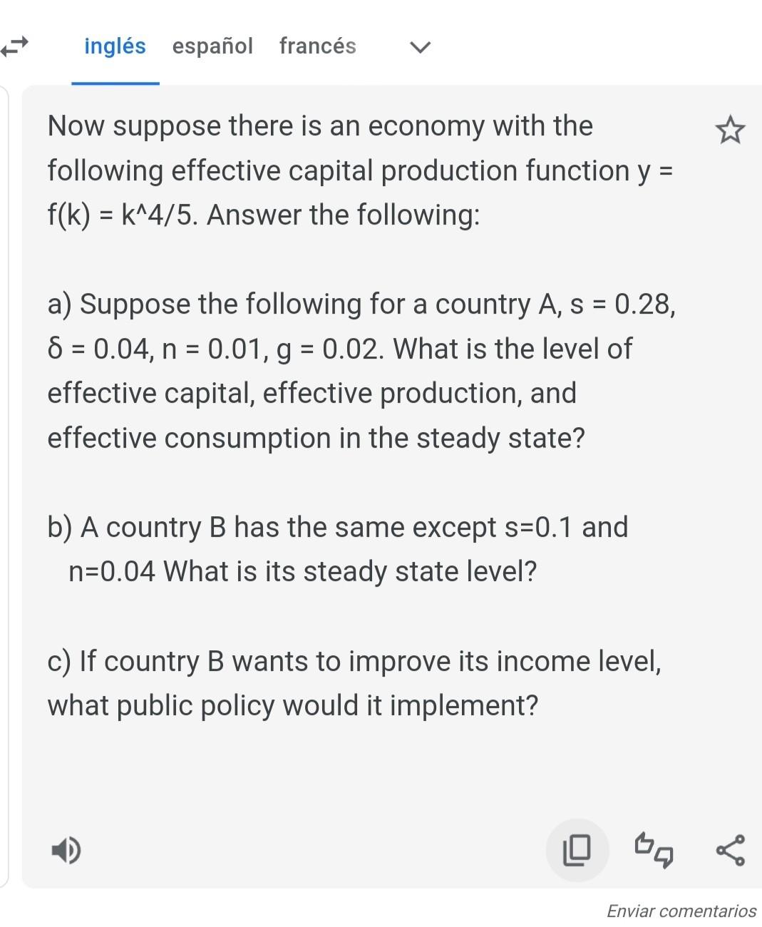 suppose the following conditions describe the current state of the us economy