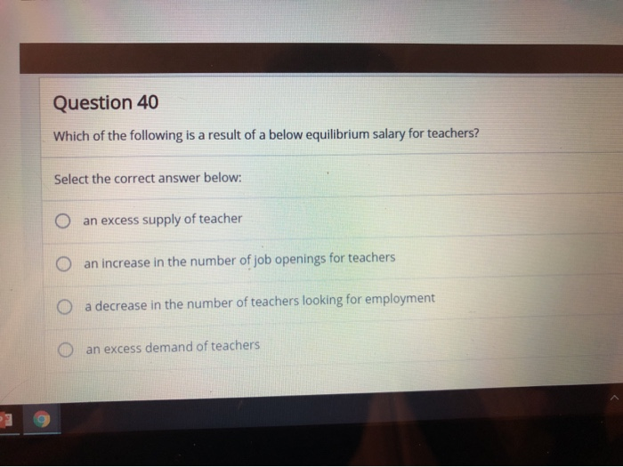 Solved Question 40 Which of the following is a result of a | Chegg.com