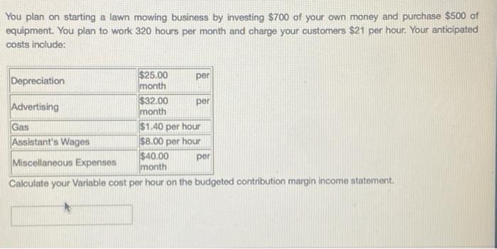 Lawn mowing cost online per hour