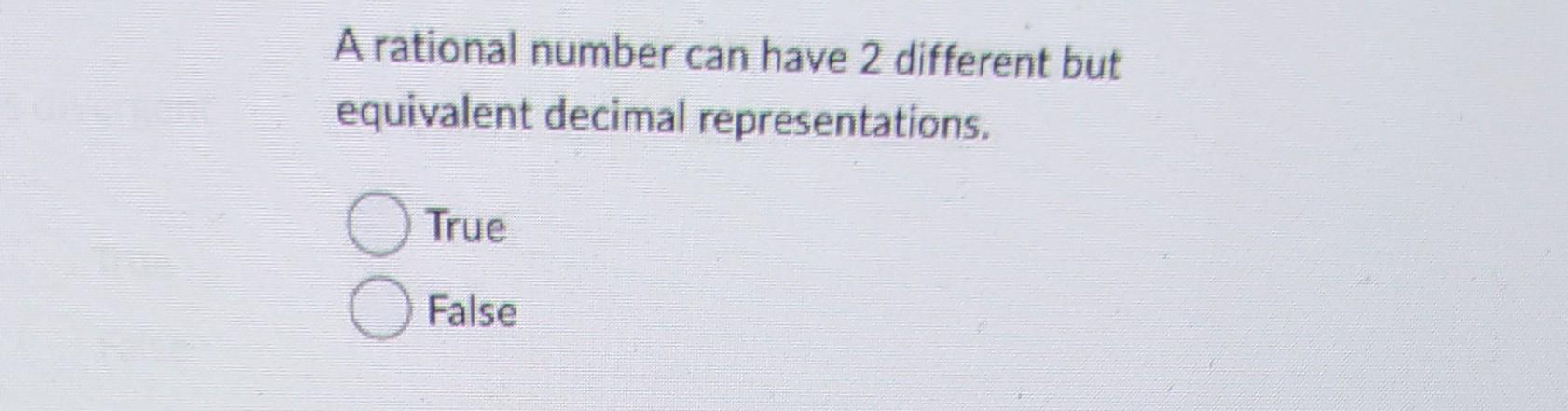 2 3 is a negative rational number true or false