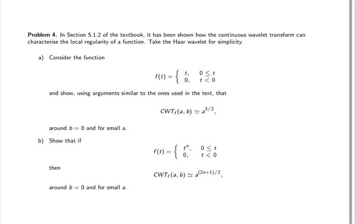 Solved Problem 4. In Section 5.1.2 of the textbook, it has | Chegg.com