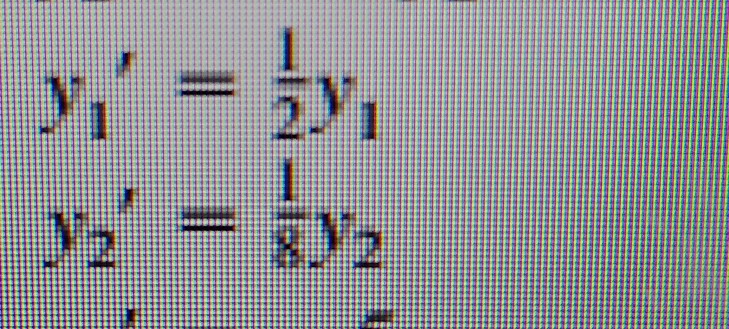 Solved Solving a System of Linear Differential Equations In | Chegg.com