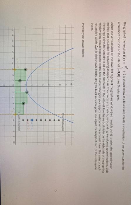 Solved 5 The graph of the function () +2 is shown below as a | Chegg.com