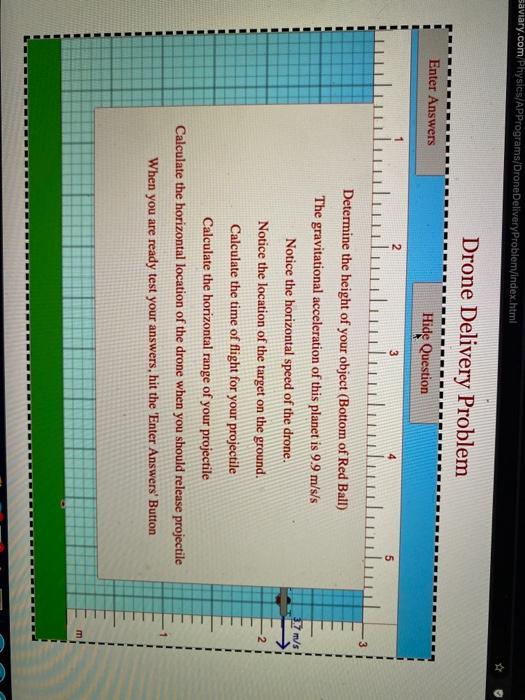 Solved Drone Delivery Problem Enter Answers Show Question 3