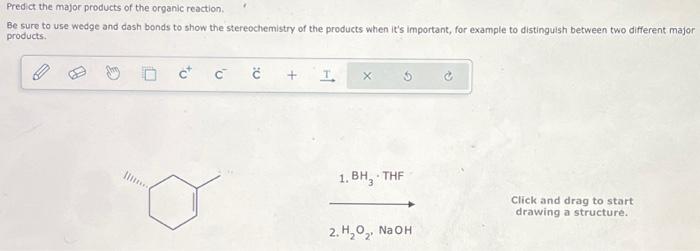 Solved Predict the major products of the organic reaction. | Chegg.com