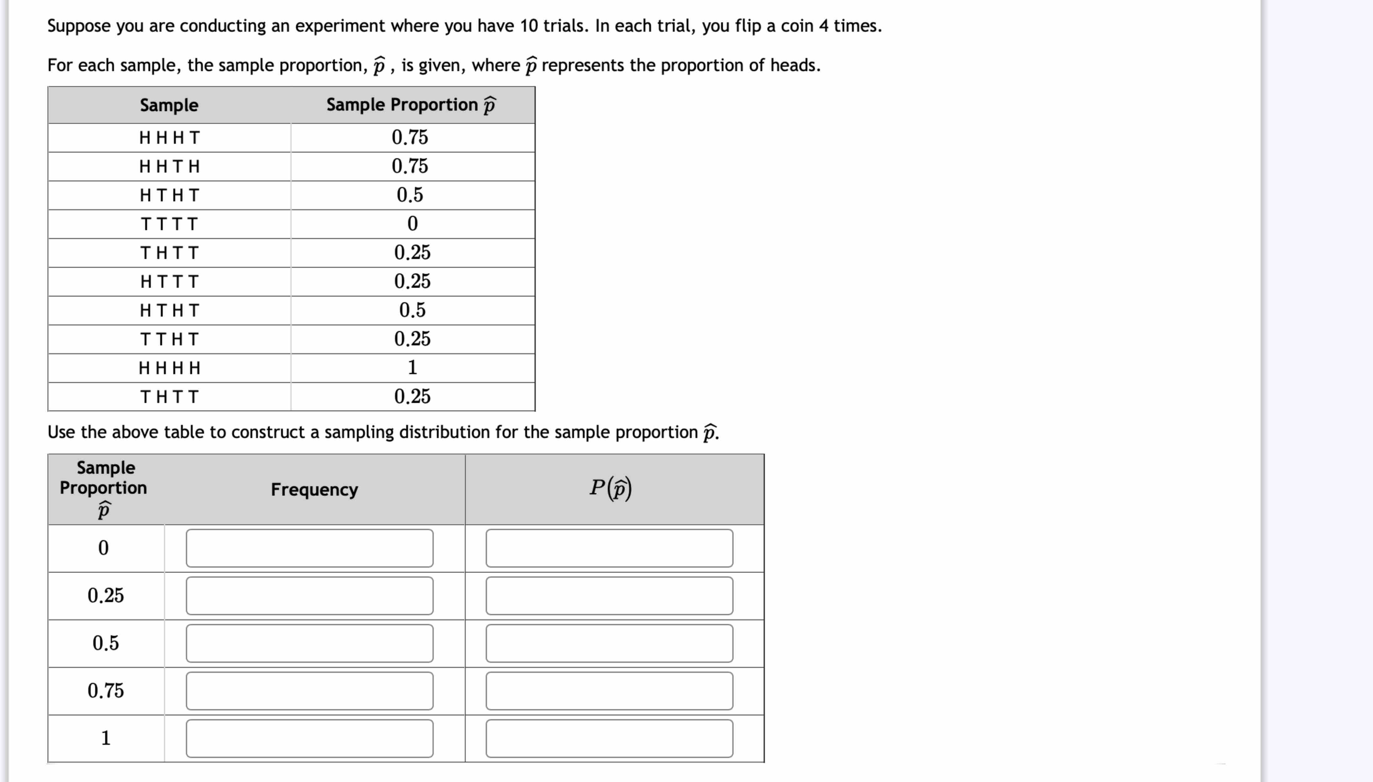 Solved Suppose you are conducting an experiment where you | Chegg.com