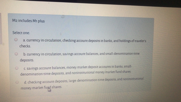 Solved According to the quantity theory of money, money | Chegg.com
