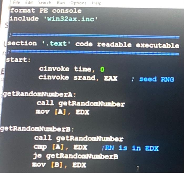 Solved Using the flat assembler (fasm), write an x86 | Chegg.com