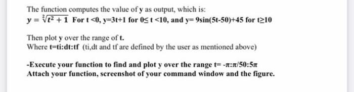 Solved Problem 4: (5 marks) Write a user defined function | Chegg.com