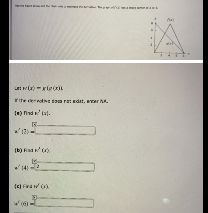 Solved Use The Figure Below And The Chain Rule To Estimat Chegg Com