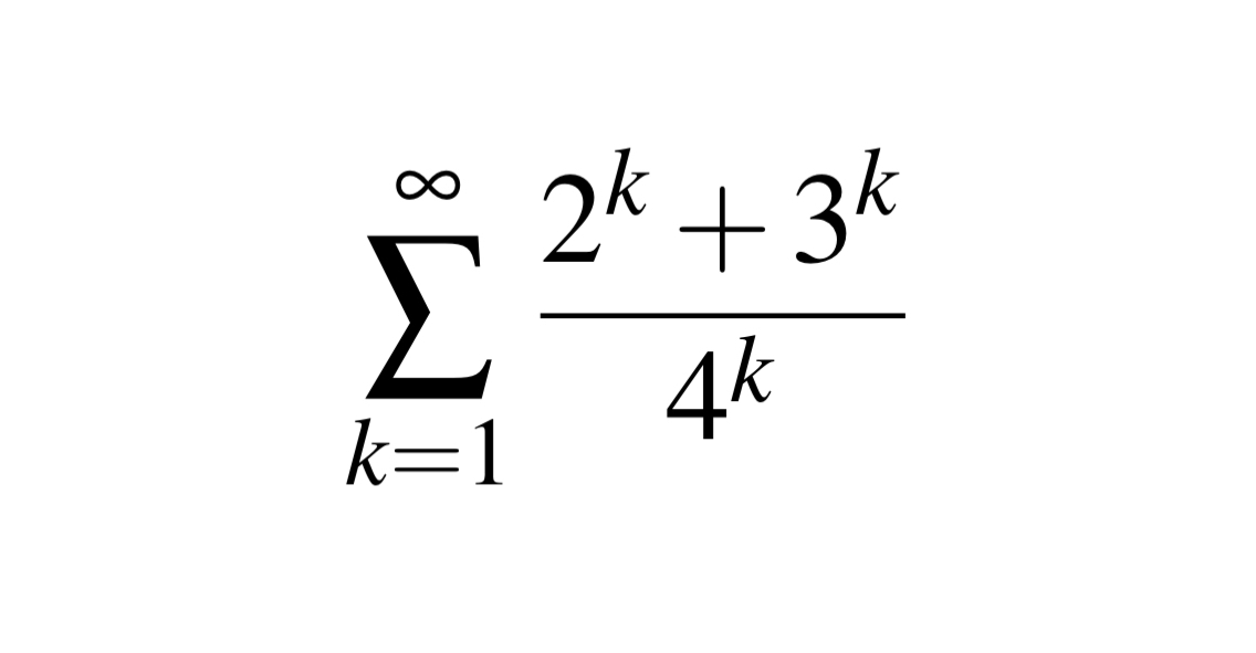 Solved ∑k 1∞2k 3k4kdetermine If The Series Is Convergent Or