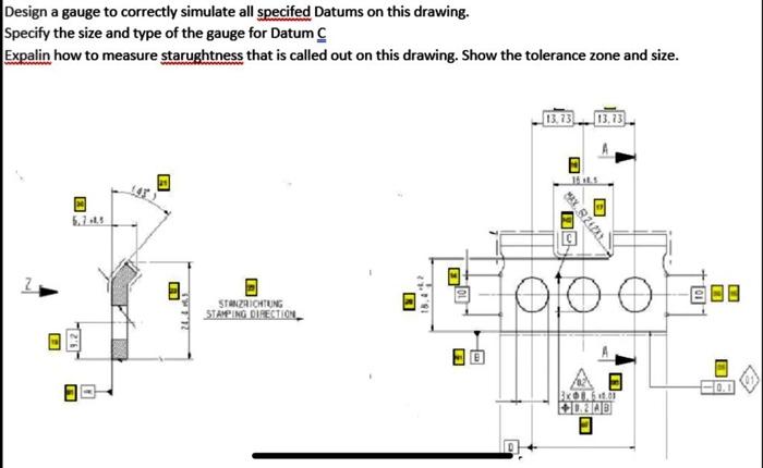 Design a gauge to correctly simulate all specifed | Chegg.com