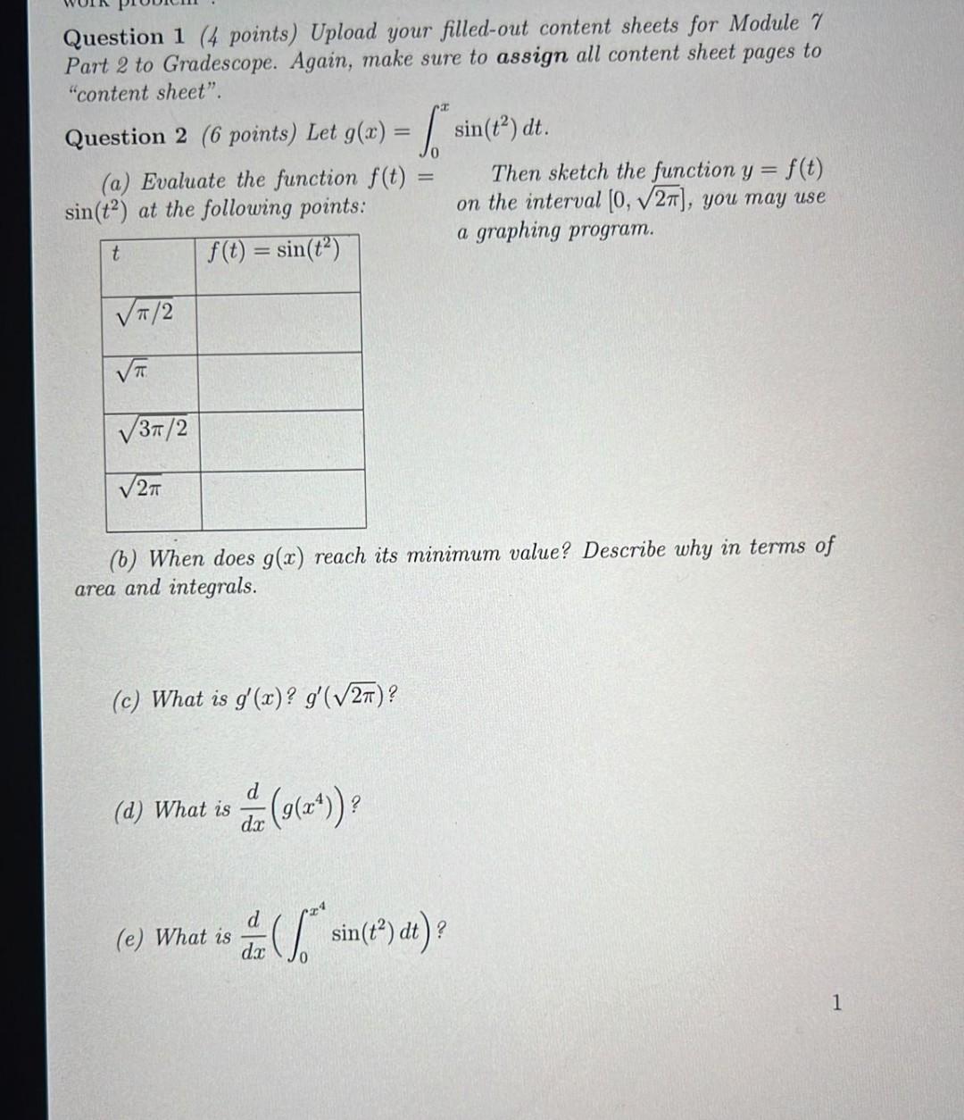 Solved Question 1 (4 points) Upload your filled-out content | Chegg.com