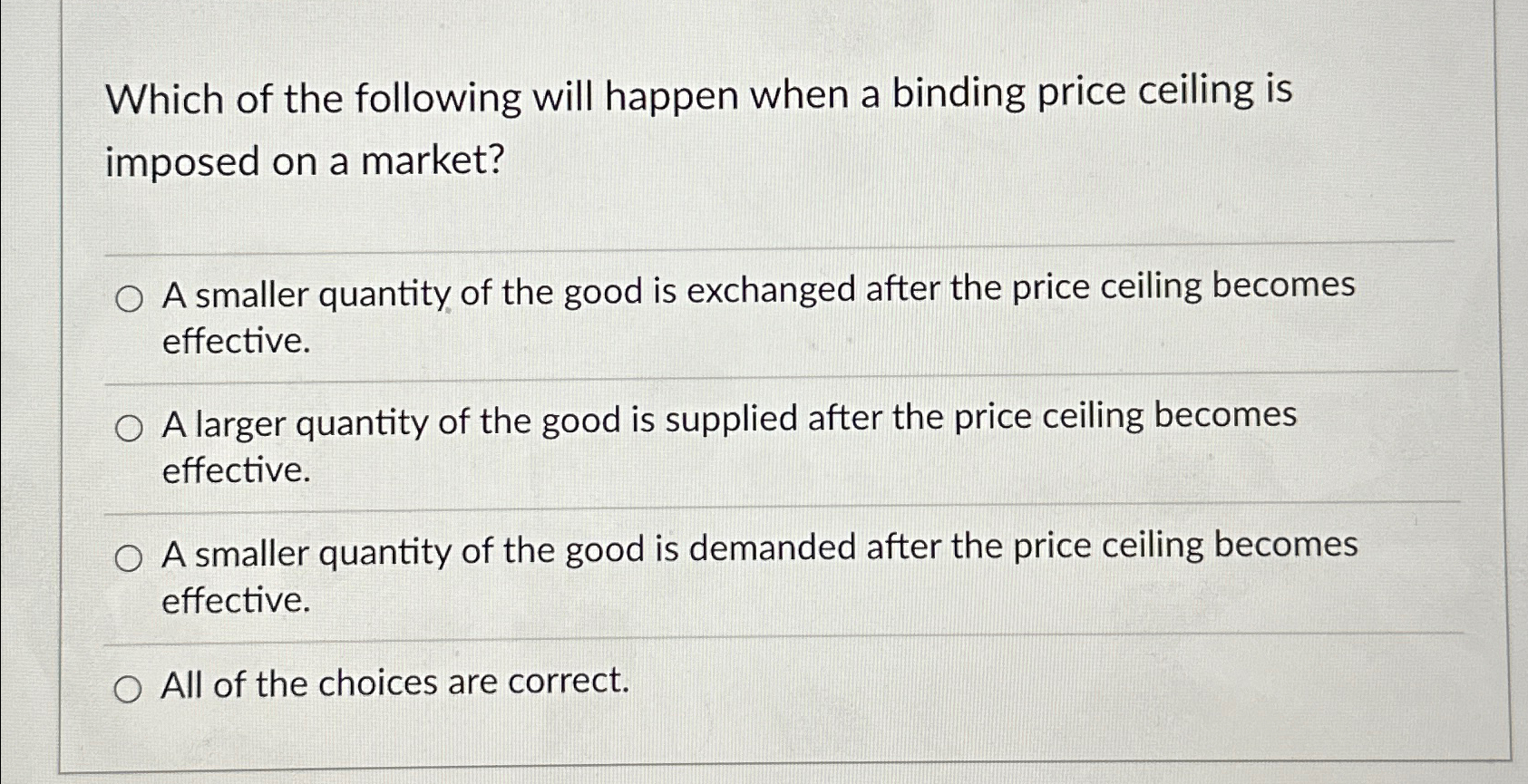 Solved Which of the following will happen when a binding | Chegg.com