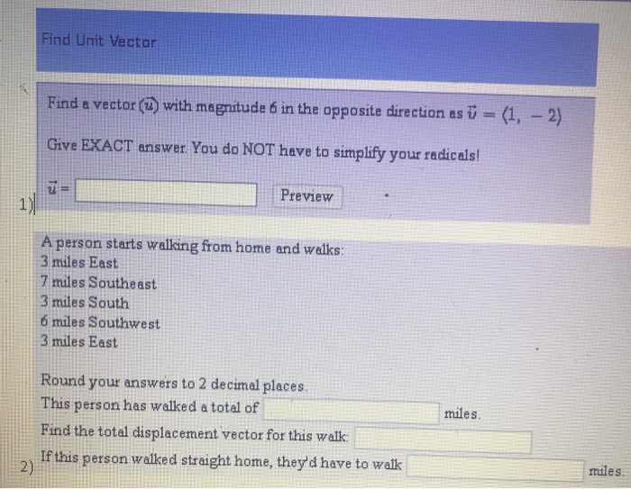 solved-find-unit-vector-find-a-vector-uwith-magnitude-6-in-chegg