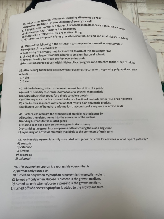 Solved 37. Which Of The Following Statements Regarding | Chegg.com Solved 37. Which Of The Following Statements Regarding | Chegg.com