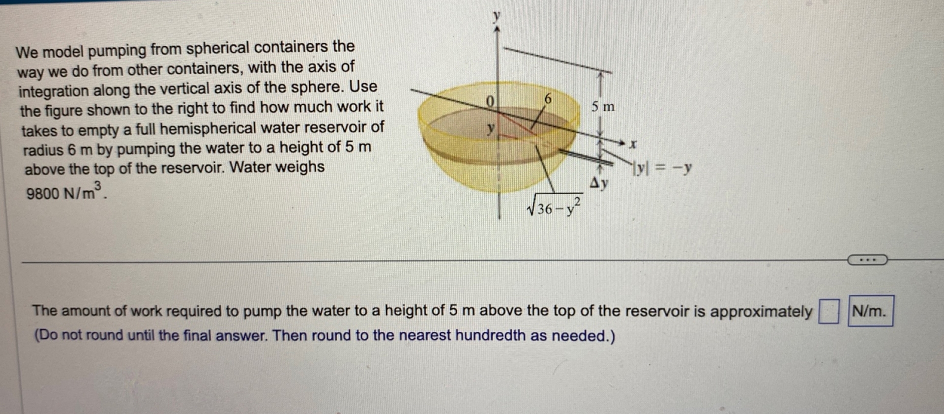 Solved We model pumping from spherical containers the way we | Chegg.com