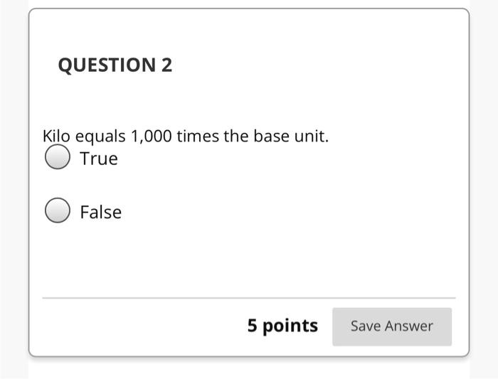 One kilo equals sales