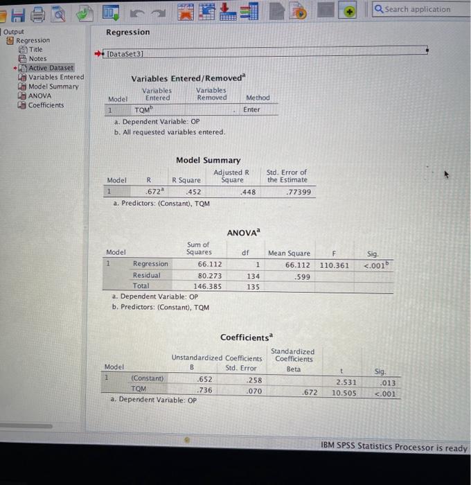 Solved B. Complete A Simple Linear Regression Analysis With | Chegg.com