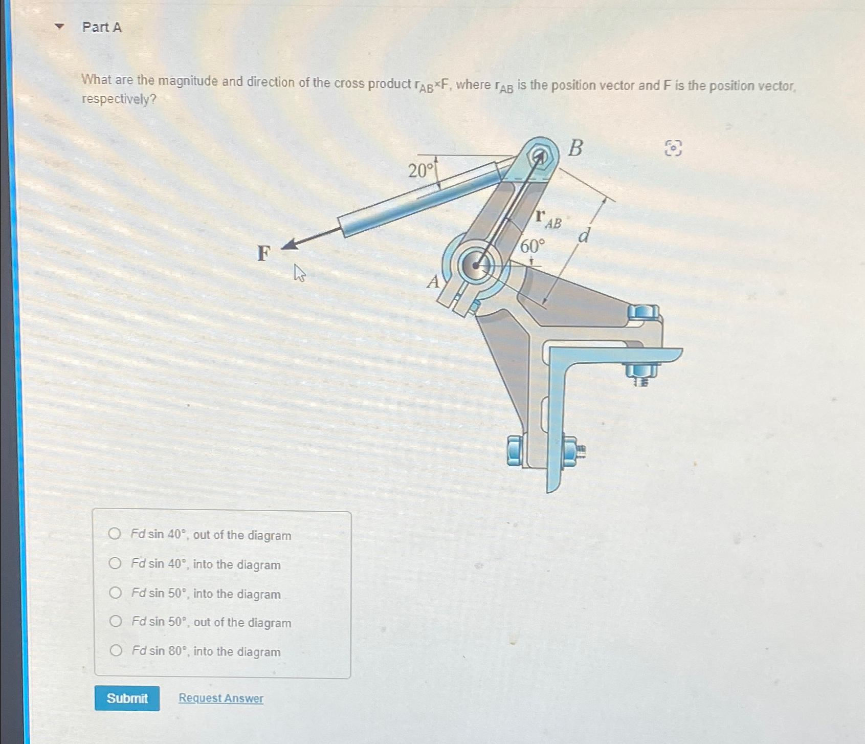 Solved Part AWhat are the magnitude and direction of the | Chegg.com