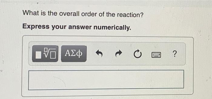 Solved A reaction in which A,B, and C react to form products | Chegg.com