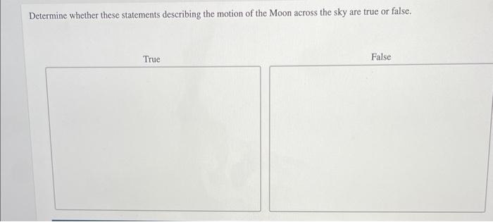 Solved Determine whether these statements describing the | Chegg.com