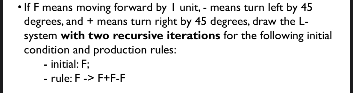 Solved If F ﻿means moving forward by I unit, - ﻿means turn | Chegg.com