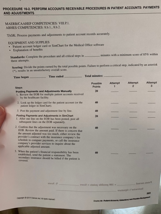 Secondary Coverage Adjustments Part One