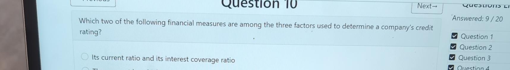 Which Of The Following Financial Measures Are Used To Determine Solved Which two of the following financial measures are | Chegg.com