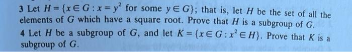 Solved In The Following Exercises Let G Be An Abelian