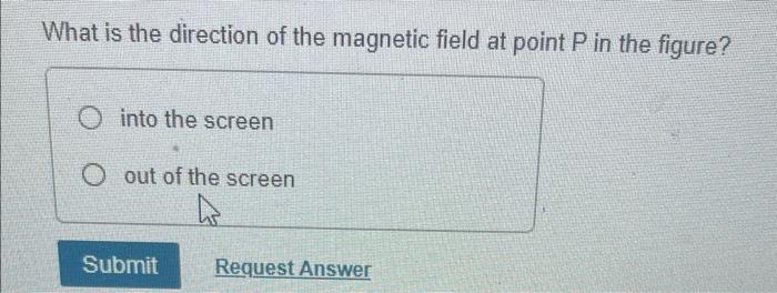 Solved What is the strength of the magnetic field at point P | Chegg.com