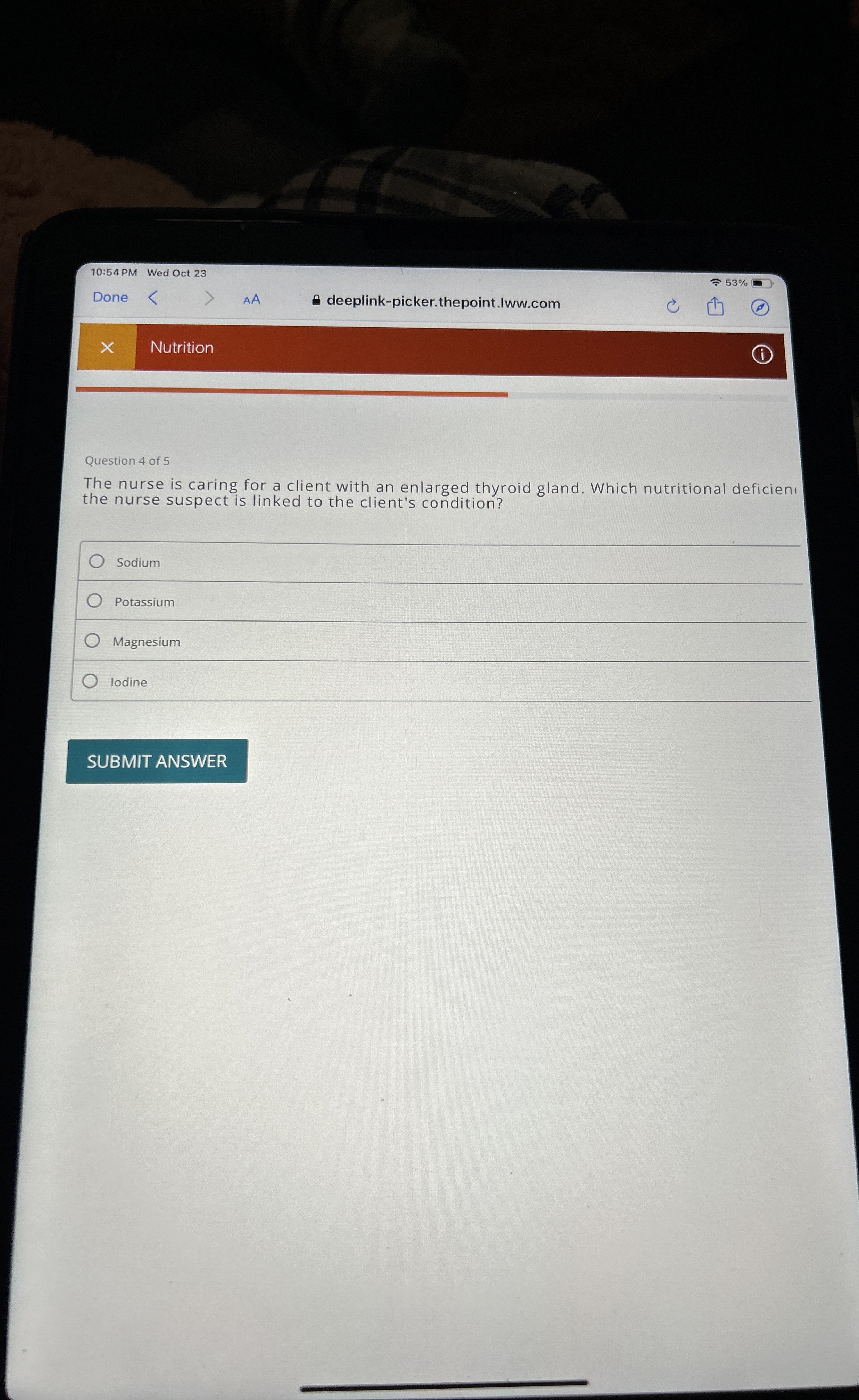 Solved 1054 ﻿PM Wed Oct