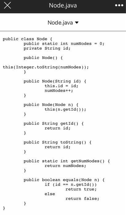 In this assignment, you will build upon the Node and | Chegg.com
