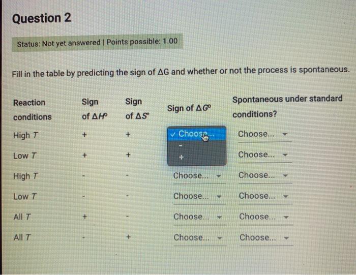 Solved Question 2 Status: Not yet answered Points possible: | Chegg.com