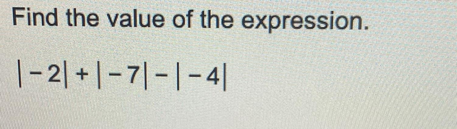 find the value of 4 7 2