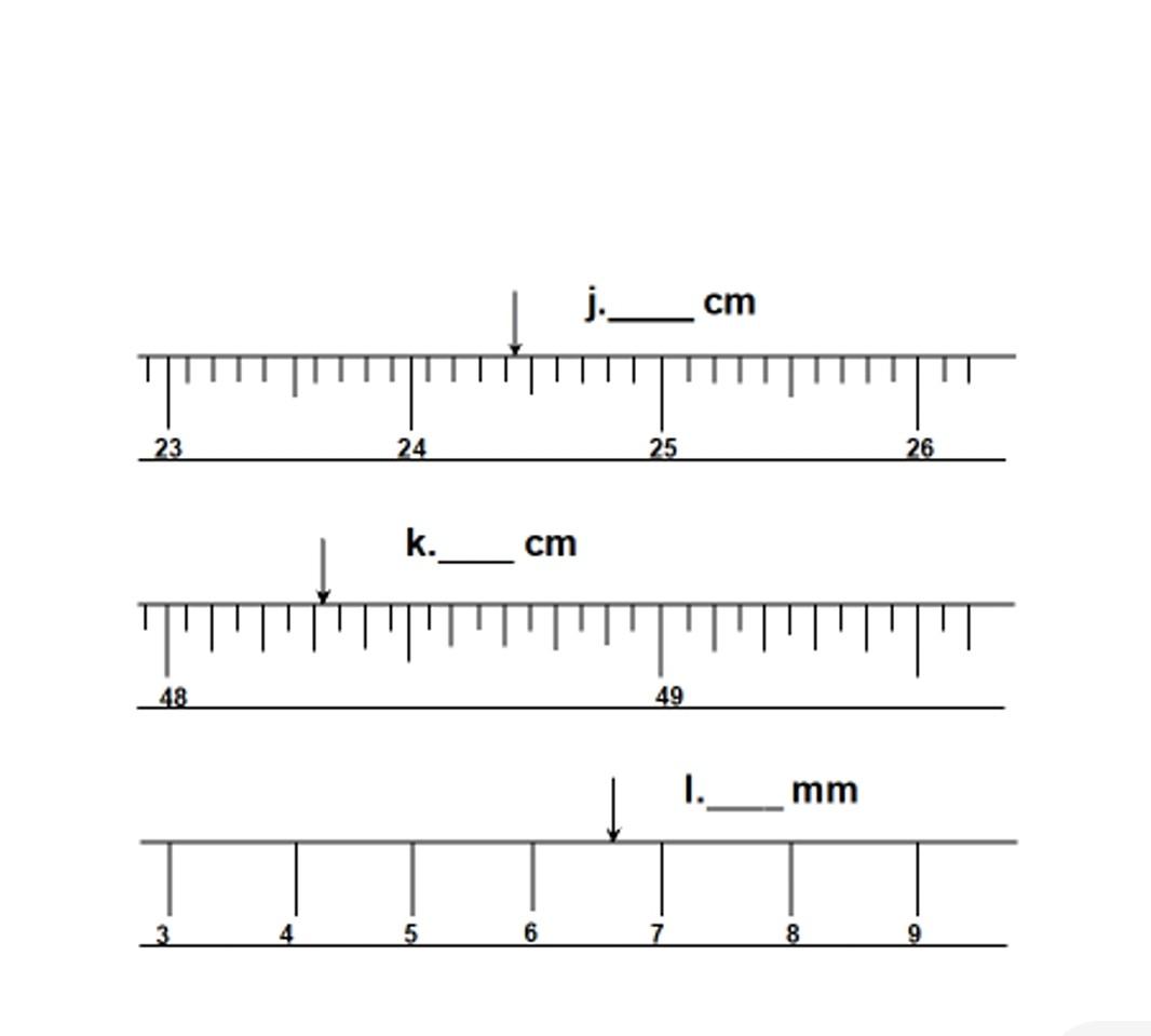 Solved LINEAR MEASUREMENTS | Chegg.com