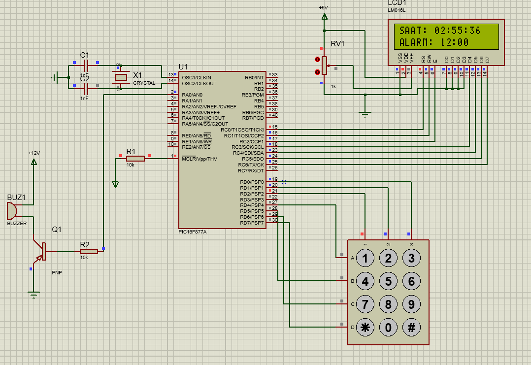 I want to make a digital alarm clock project with | Chegg.com