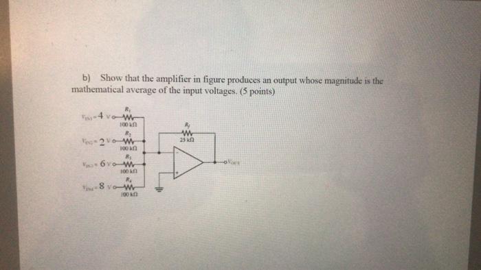 Solved Electronics 2 Answer all questions (40 points) SHOW | Chegg.com