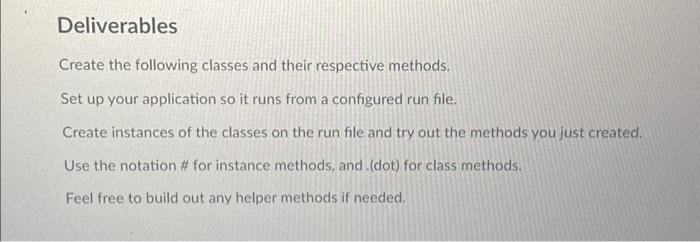 Solved I am using ruby;These are what are required in the | Chegg.com