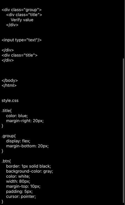 Solved HOW to link c# code with html & css code How to join | Chegg.com